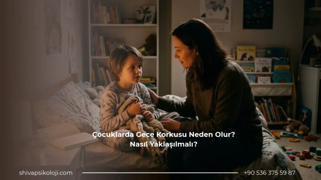 çocuklarda gece korkusu
